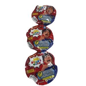 Lot Of 3 - Ryans World Mystery Microverse Figure - Series 1